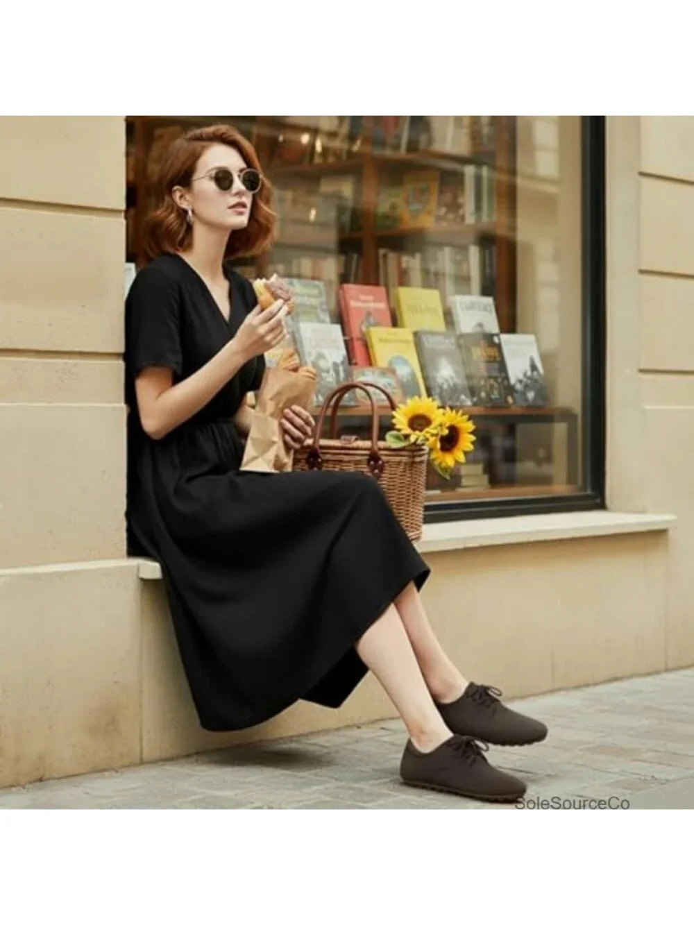 Women's Faux Suede Lace-Up Loafers Memory Foam Comfort Work Shoes